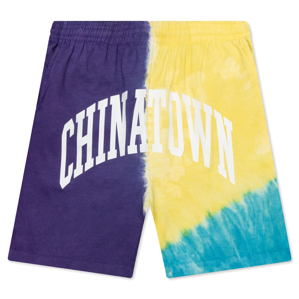 Chinatown UV Arc PYB Tie Dye Shorts - Tie Dye, , large image number null