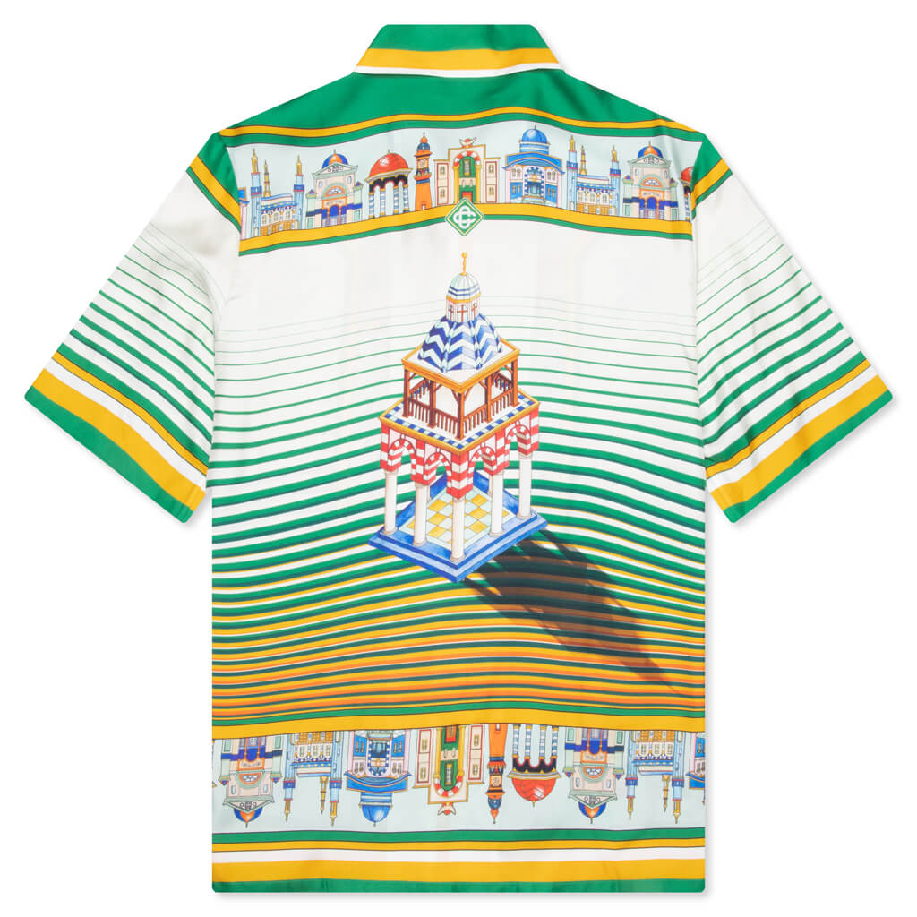 Cityscape Silk Twill Shirt - Multi