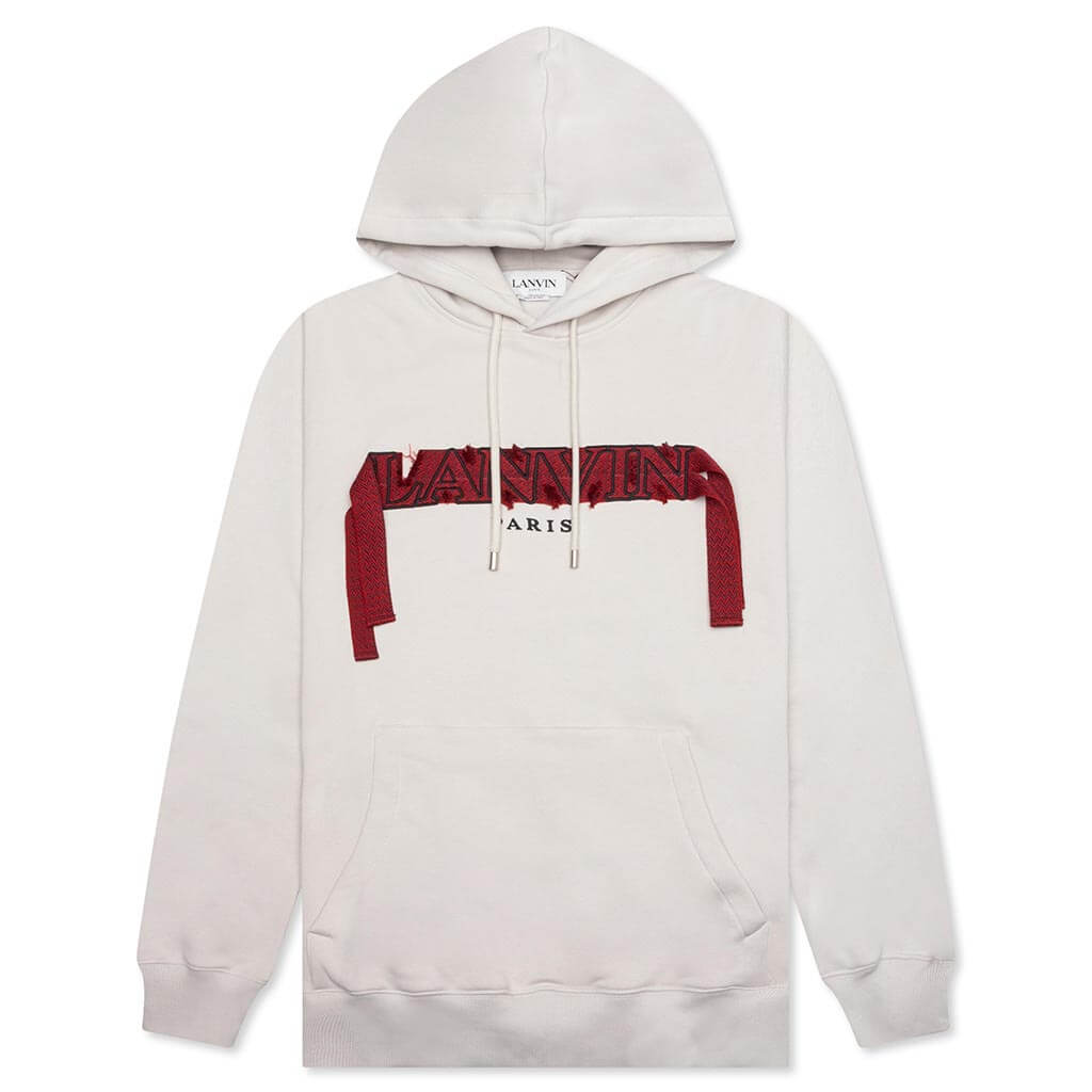 Classic Oversized Curblace Hoodie - Mastic