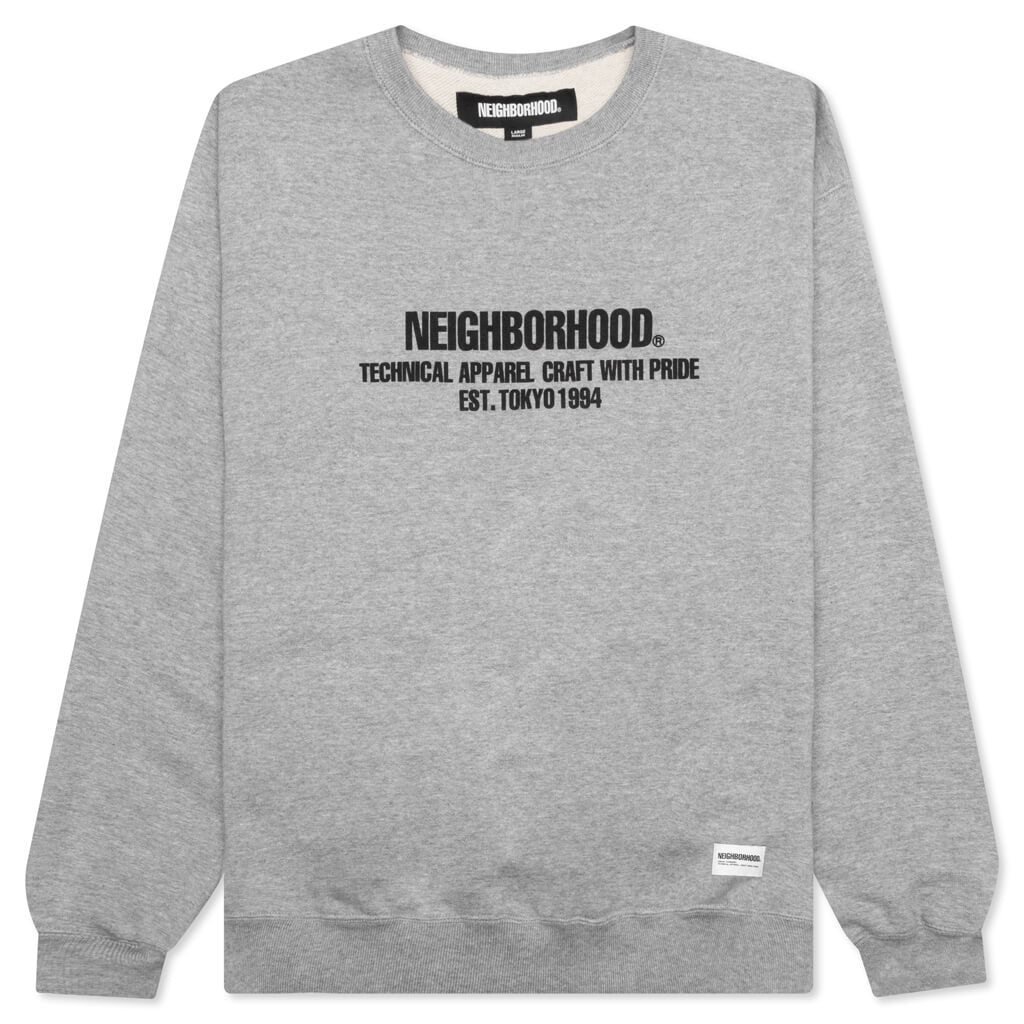Classic Sweatshirt L/S - Grey