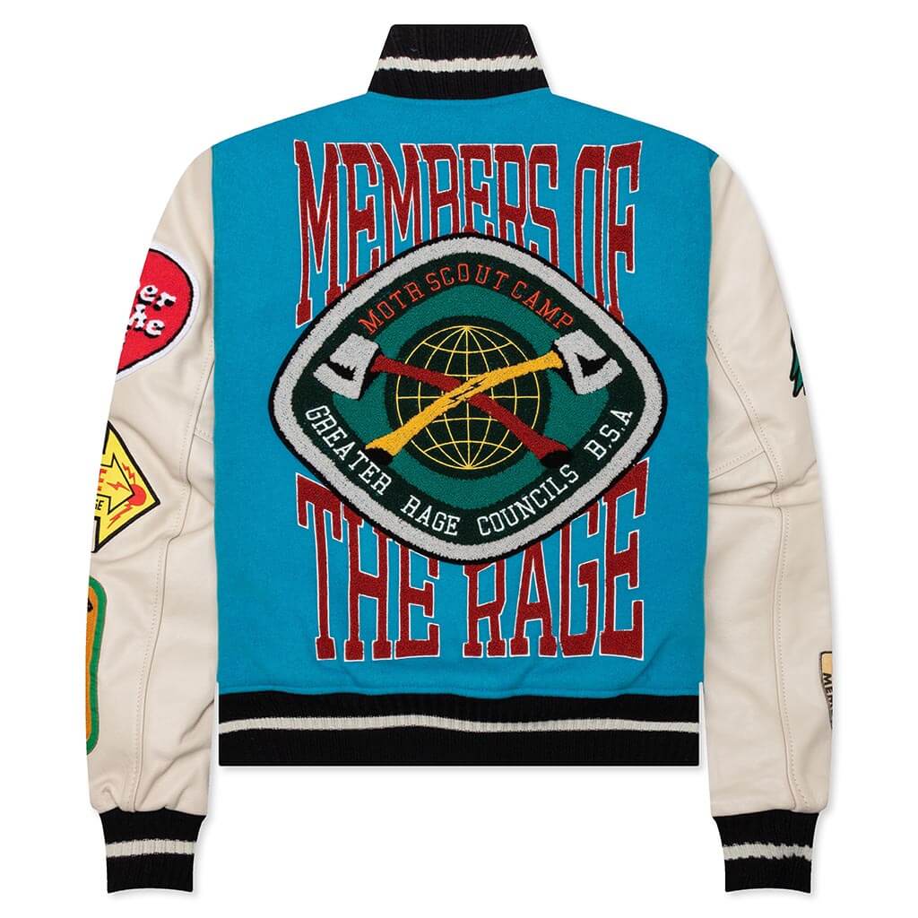 Classic Varsity Jacket - Algers Blue, , large image number null