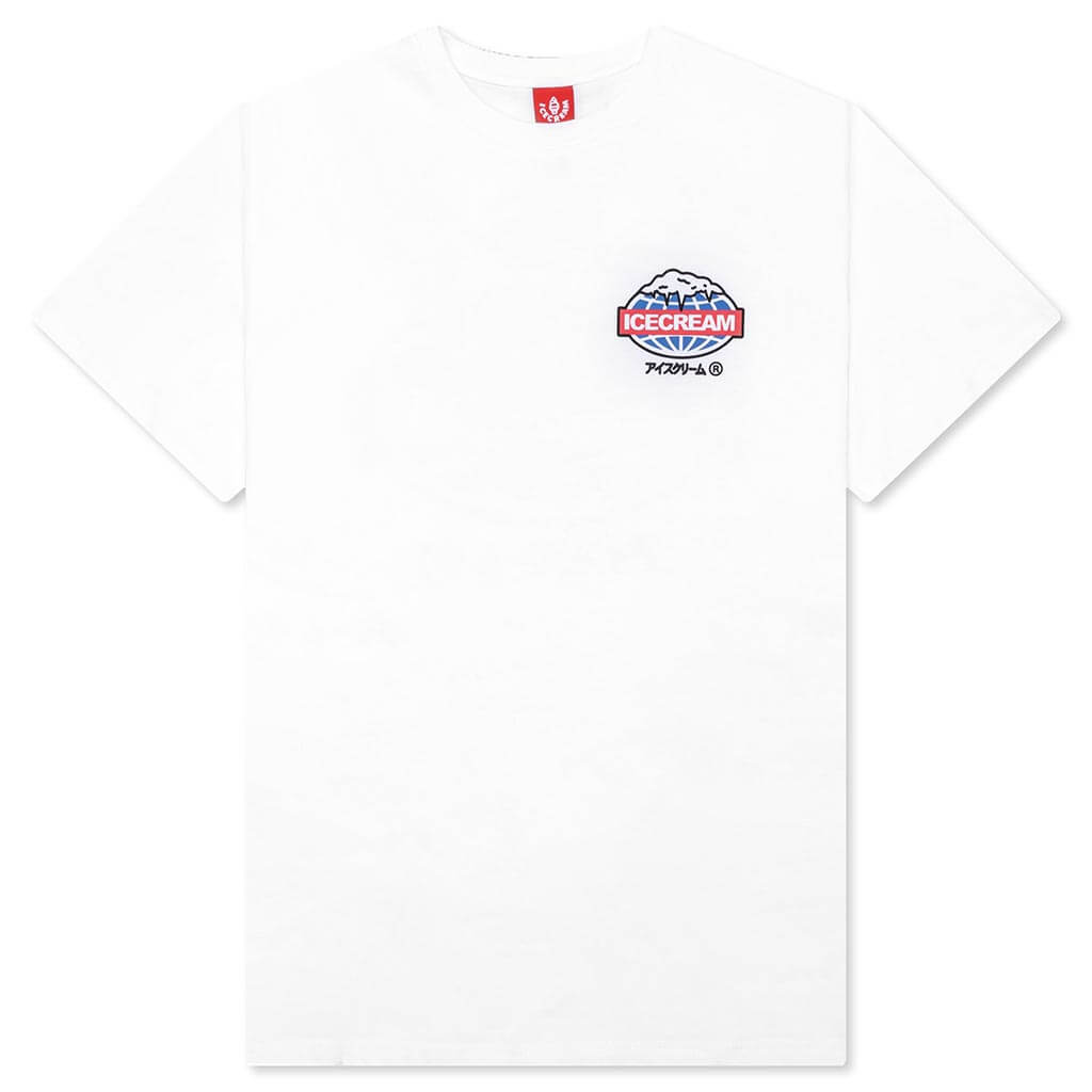 Cold World S/S Tee - White