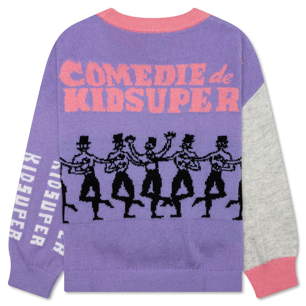 Comedie de KidSuper Sweater - Purple, , large image number null