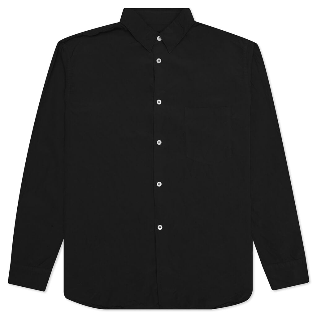 Plus Button Up Shirt - Black