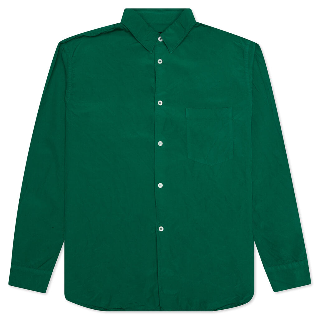 Plus Button Up - Green