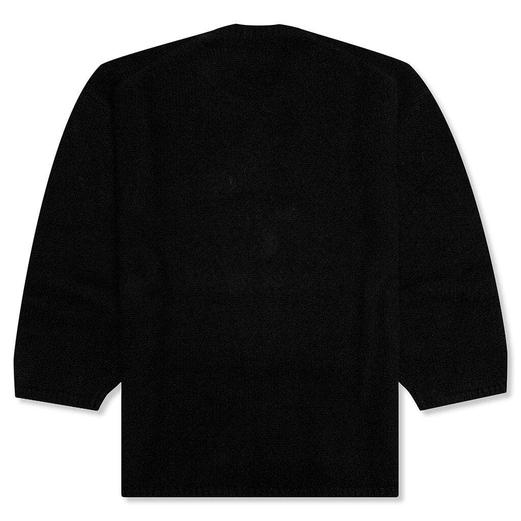 Plus Sweater - Black/Pattern B