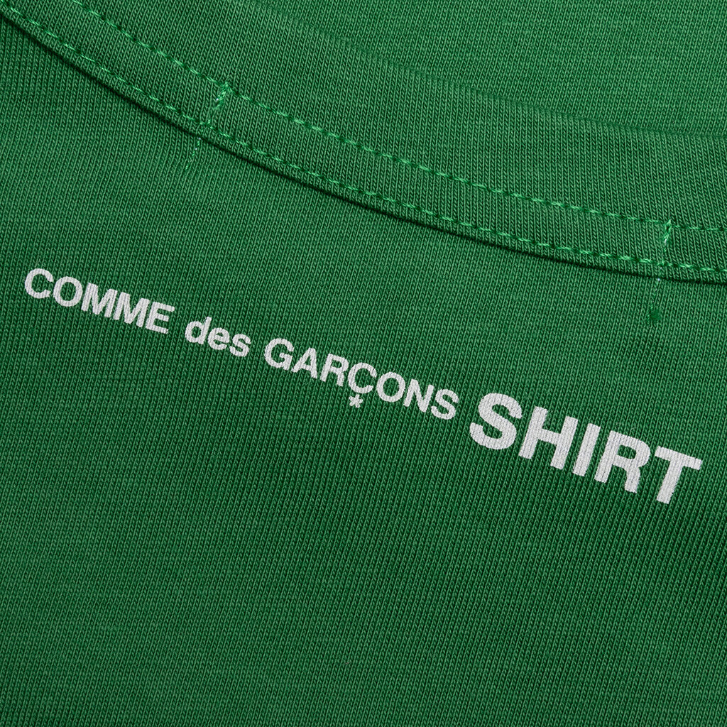 Back Logo L/S Tee - Green, , large image number null