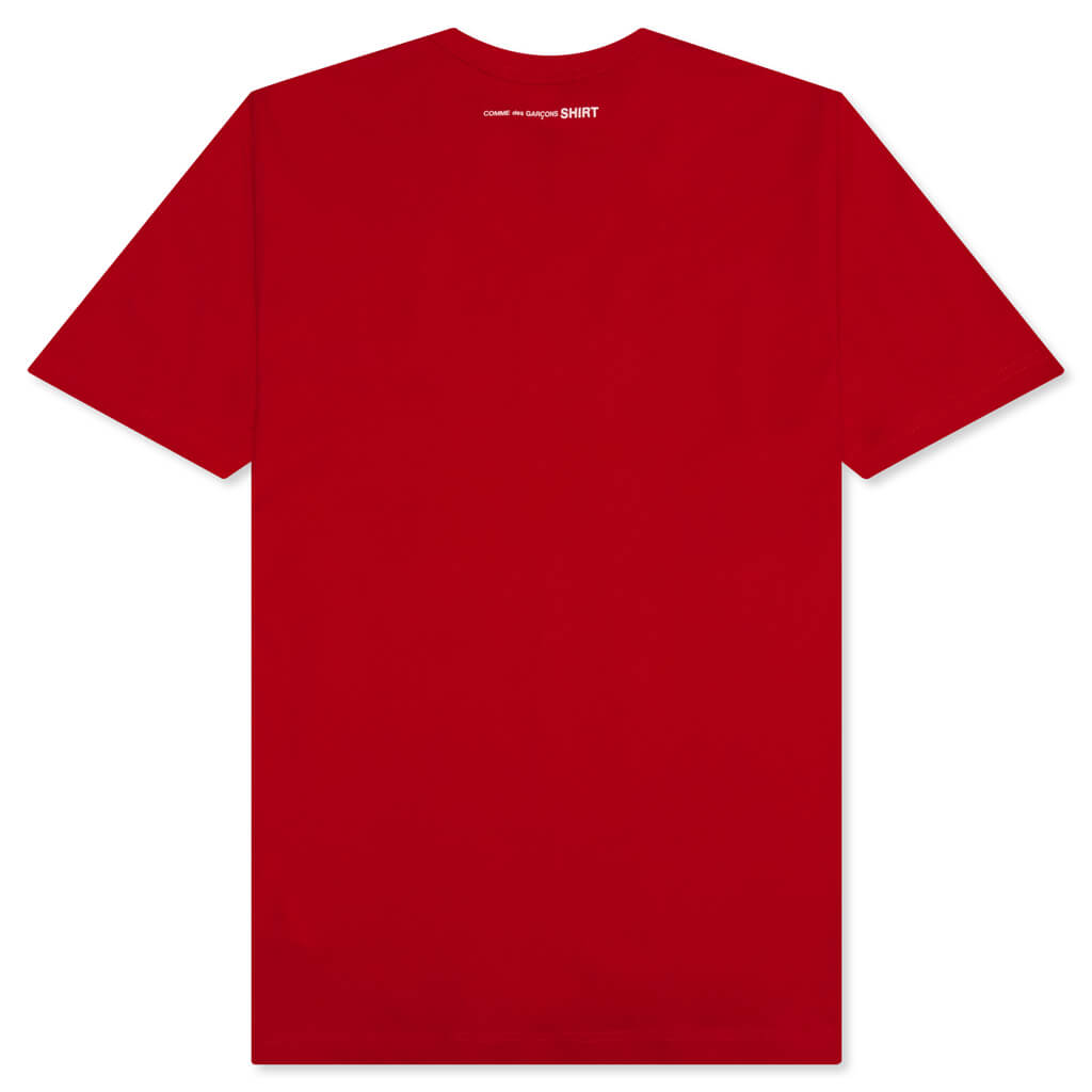 Back Logo S/S Tee - Red, , large image number null