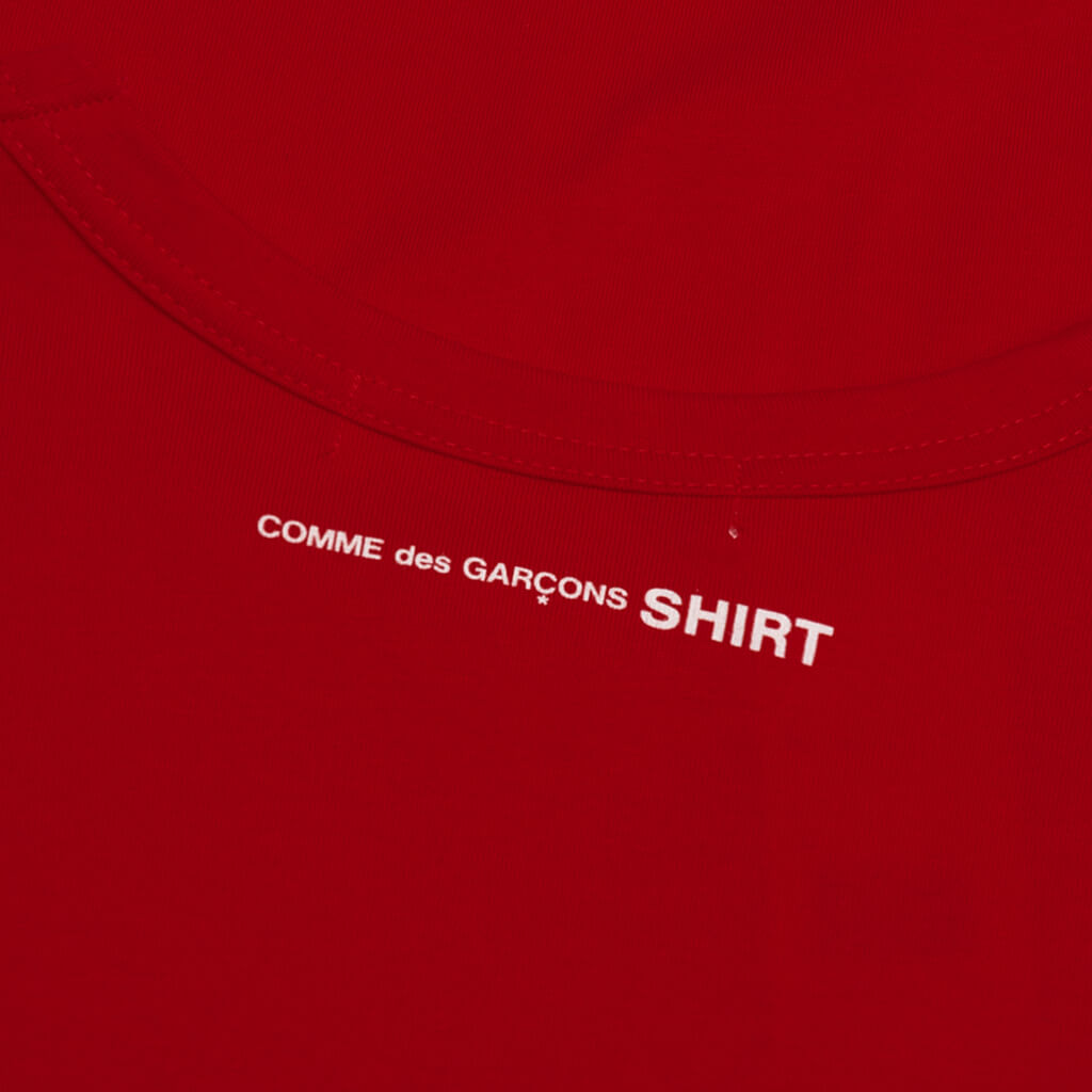 Back Logo S/S Tee - Red, , large image number null