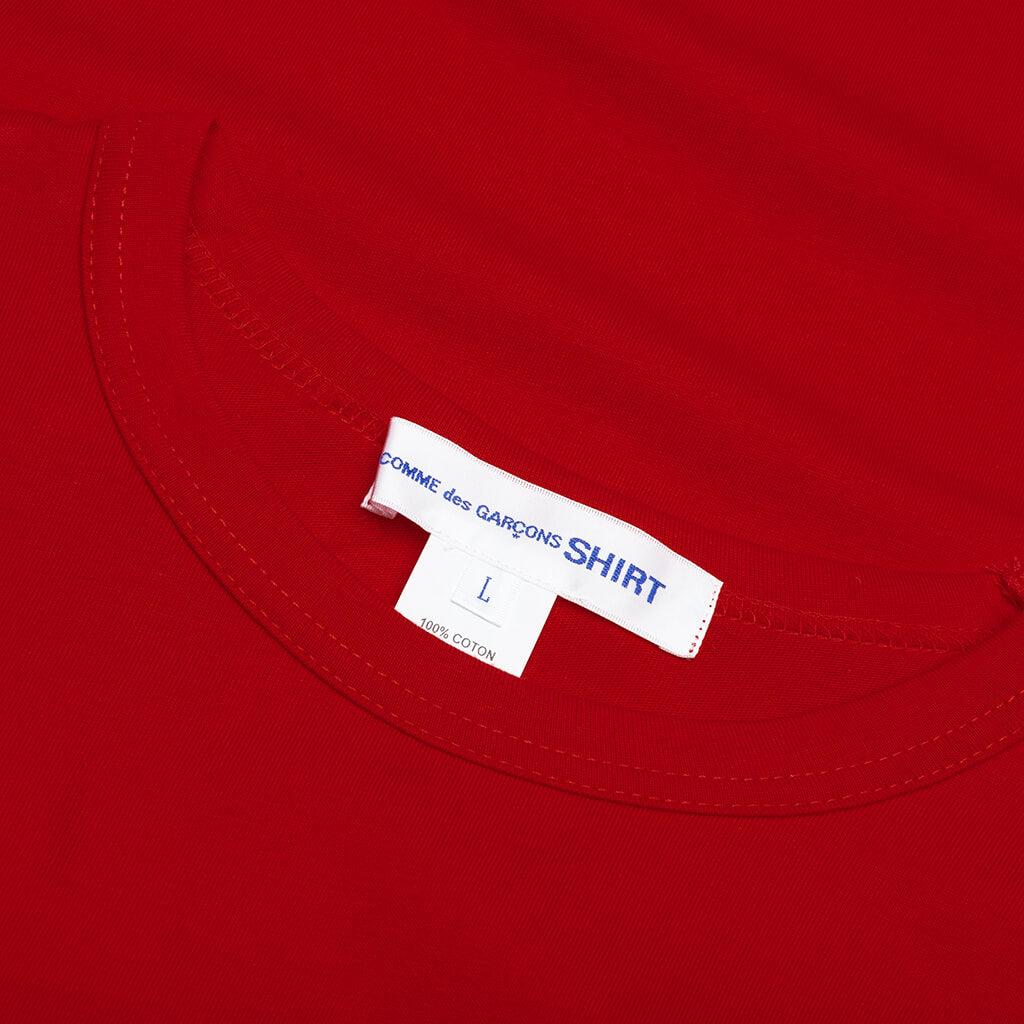 Back Logo S/S Tee - Red, , large image number null