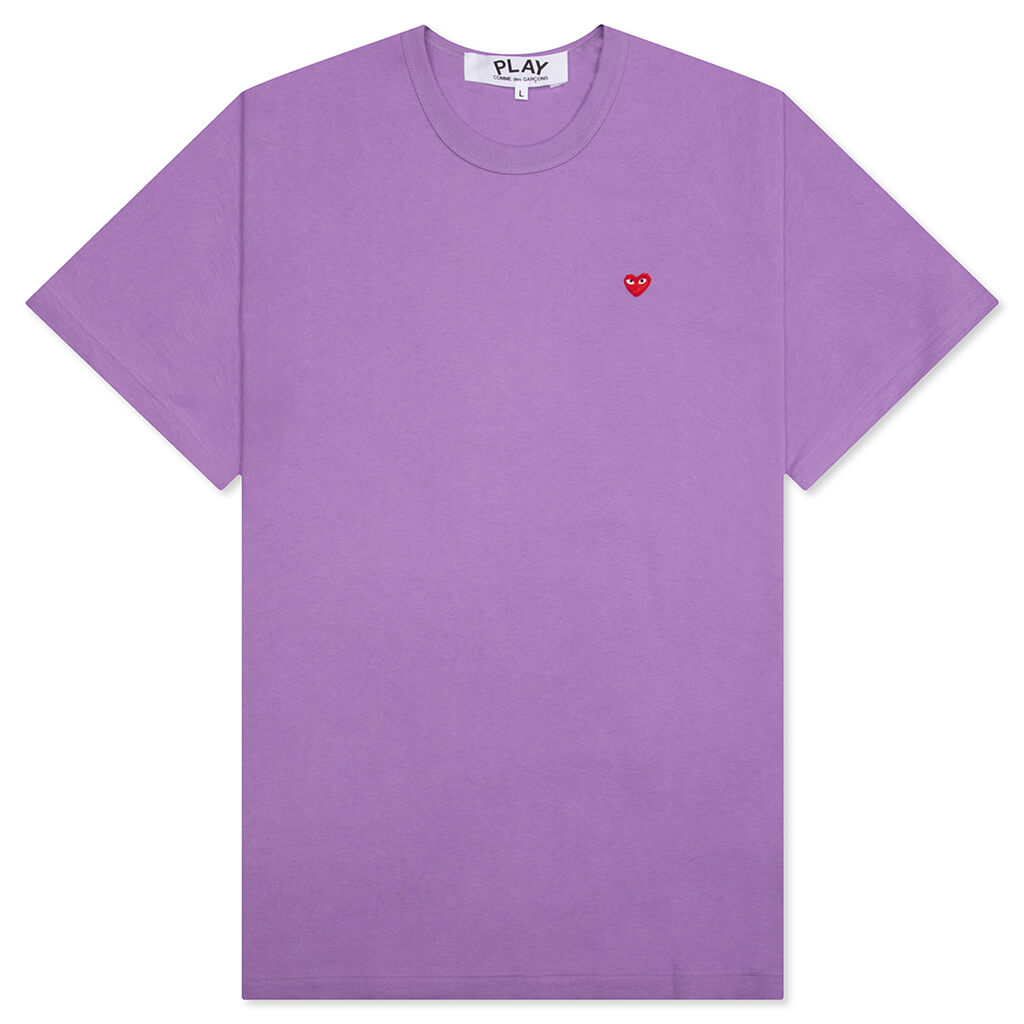 Small Red Heart T-Shirt - Purple, , large image number null