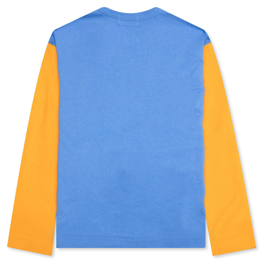 Women's Bi-Color T-Shirt - Blue/Yellow