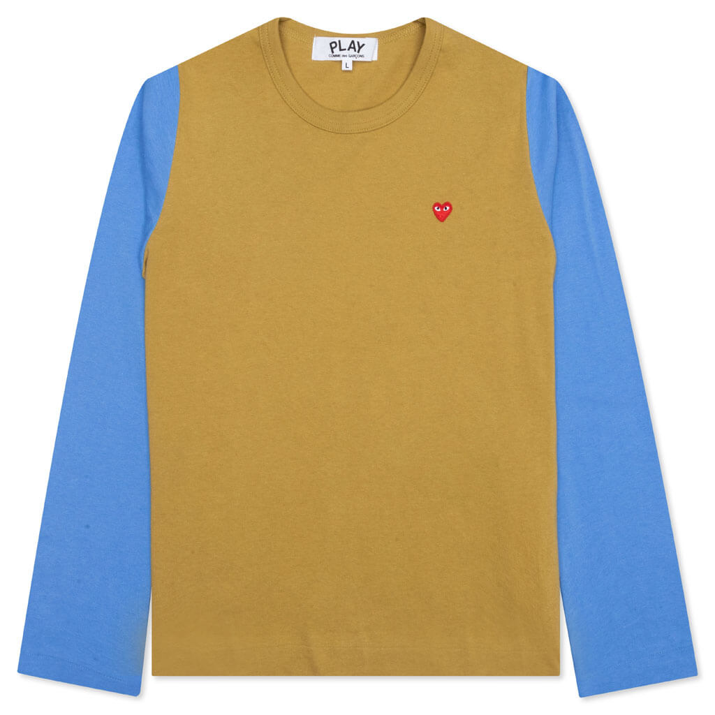 Women's Bi-Color T-Shirt - Olive/Blue, , large image number null