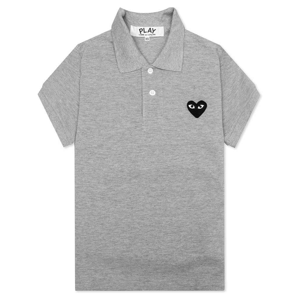 Women's Black Emblem Polo - Grey, , large image number null