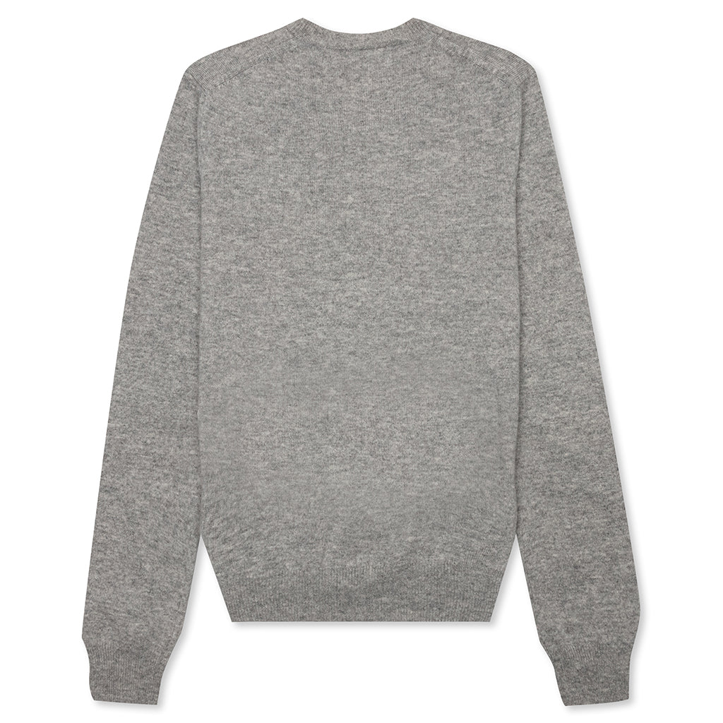 Women's Knit Sweater - Grey, , large image number null