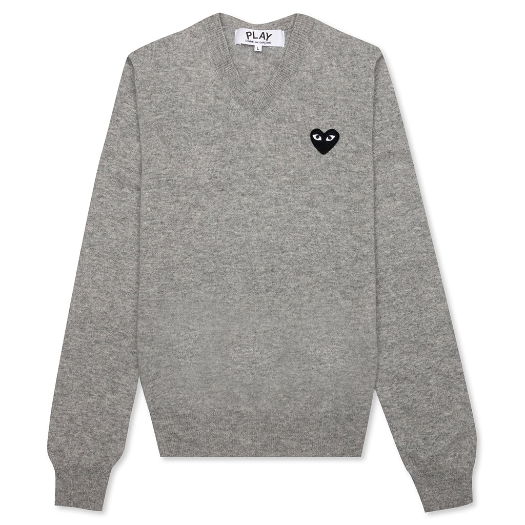 Women's Knit Sweater - Grey