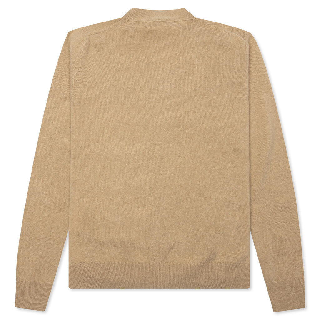 Comme des Garcons PLAY x the Artist Invader Cardigan - Camel