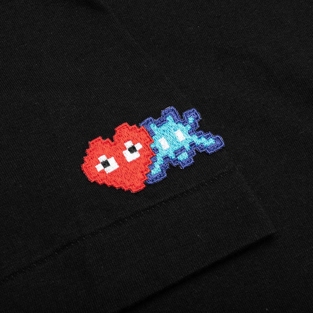 Comme des Garcons PLAY x the Artist Invader S/S Tee - Black, , large image number null