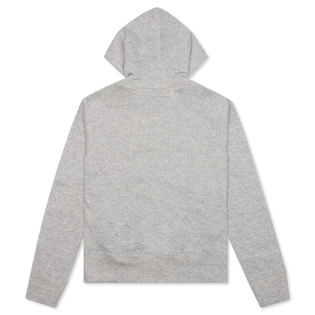 Comme des Garcons PLAY x the Artist Invader Women's Hooded Sweatshirt - Top Grey, , large image number null