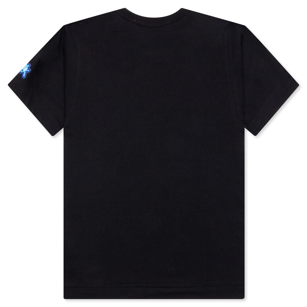Comme des Garcons PLAY x the Artist Invader Women's S/S Tee - Black, , large image number null