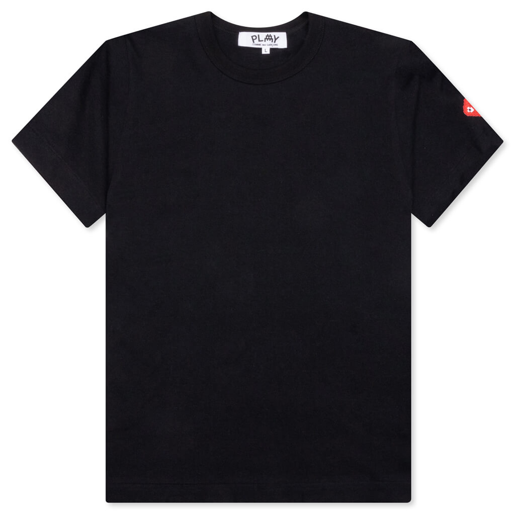 Comme des Garcons PLAY x the Artist Invader Women's S/S Tee - Black