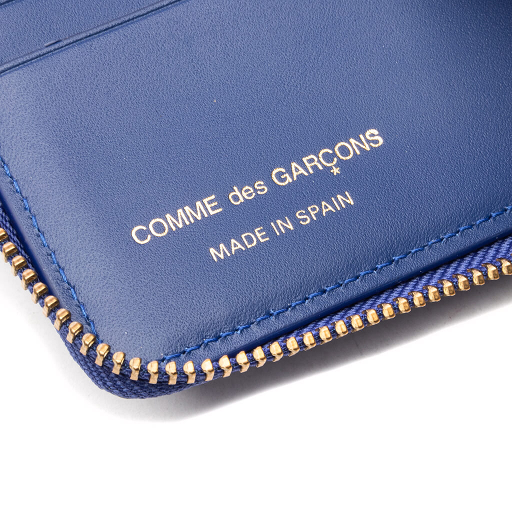 Comme des Garcons Polka Dots Wallet - Navy, , large image number null