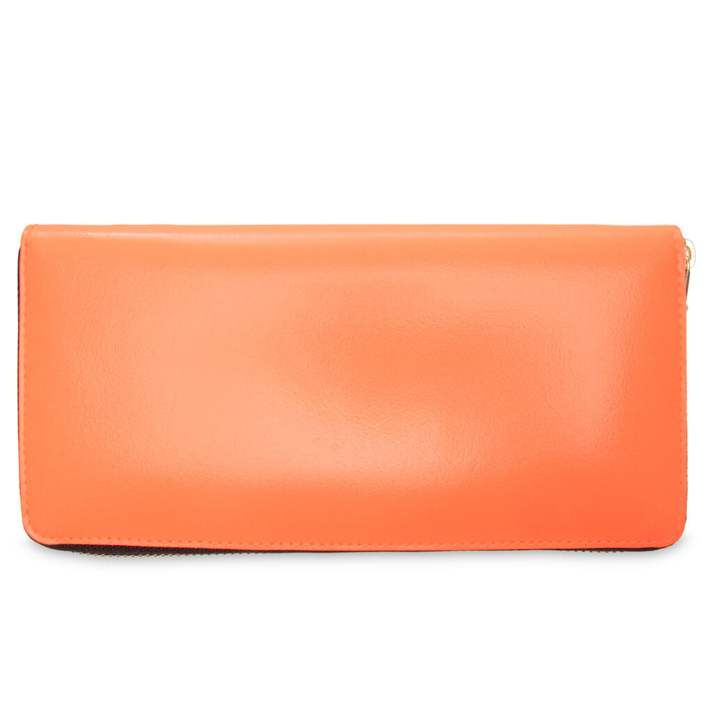 Comme des Garcons SA0110SF Super Fluo Wallet - Orange
