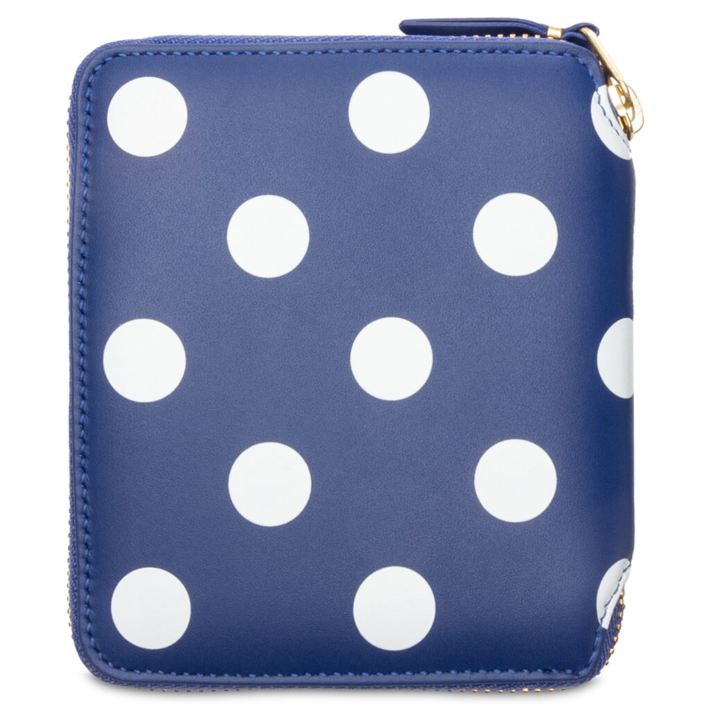 Comme des Garcons SA2100PD Polka Dots Wallet - Navy, , large image number null