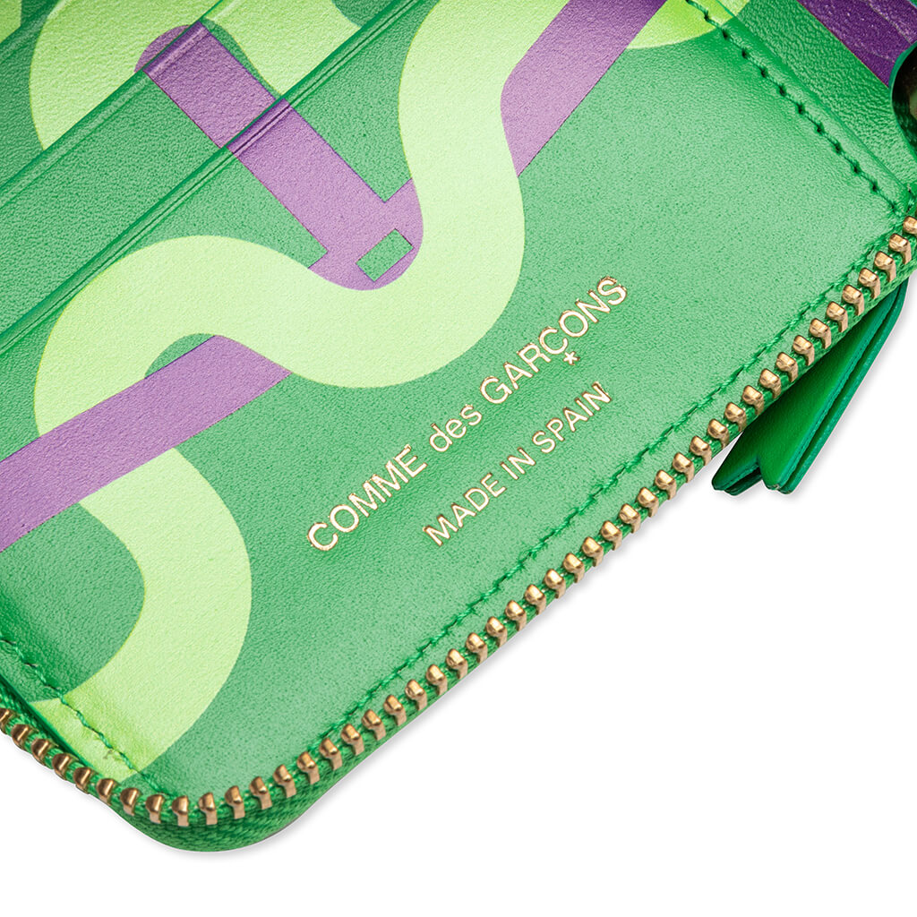 Comme des Garcons SA2100RE Ruby Eyes Wallet - Green, , large image number null