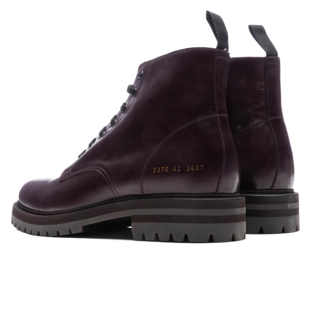 Combat Shoe - Oxblood, , large image number null