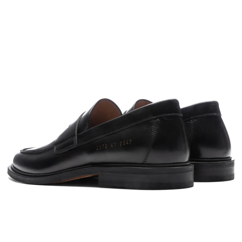 Loafer in Leather Sole - Black, , large image number null