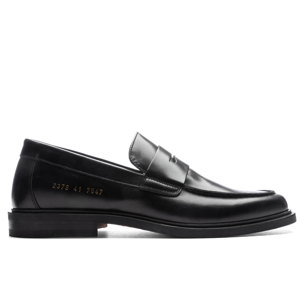 Loafer in Leather Sole - Black