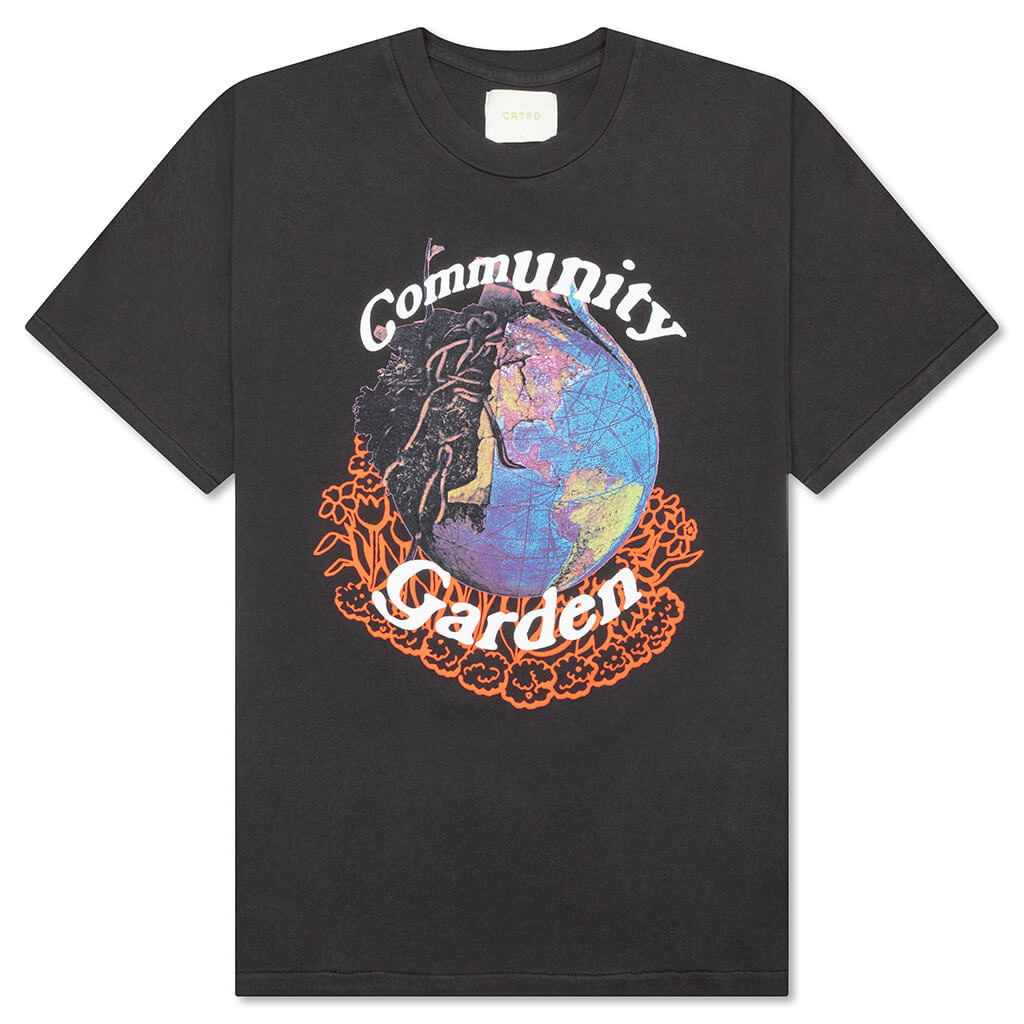 Community Garden S/S Tee - Charcoal