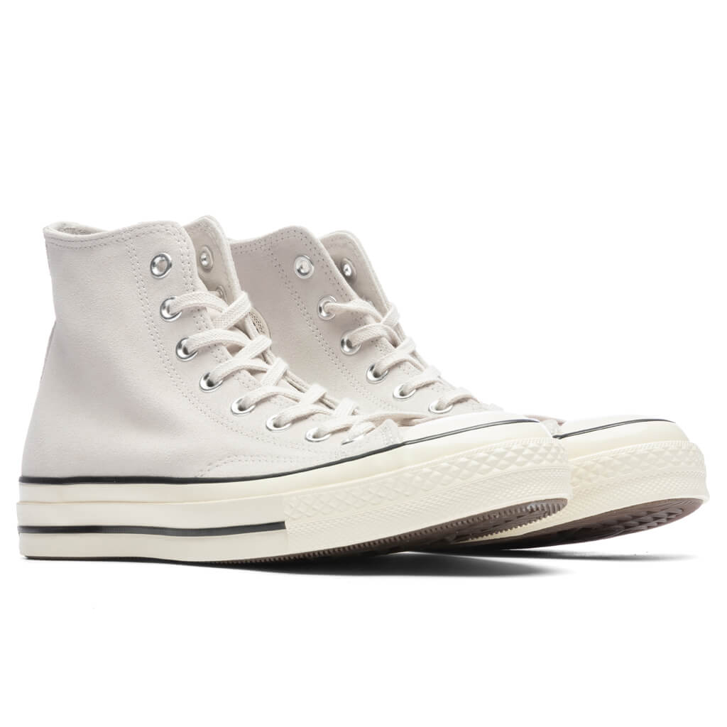 Chuck 70 Suede - Pale Putty/Egret/Black, , large image number null