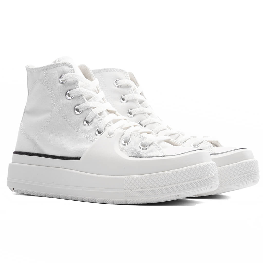 Chuck Taylor All Star Construct - Vintage White/Black, , large image number null