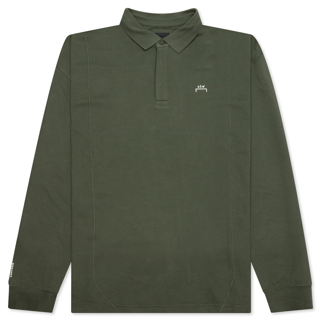 Converse x A-Cold-Wall Polo - Dark Pine Green, , large image number null