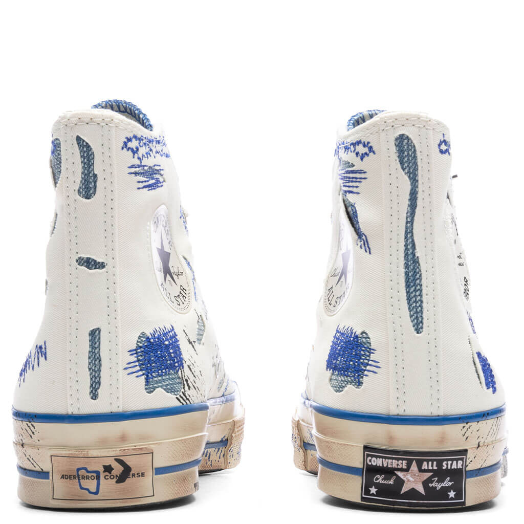 Converse x Ader Error Chuck 70 Hi - White/Blue/Imperial Blue, , large image number null