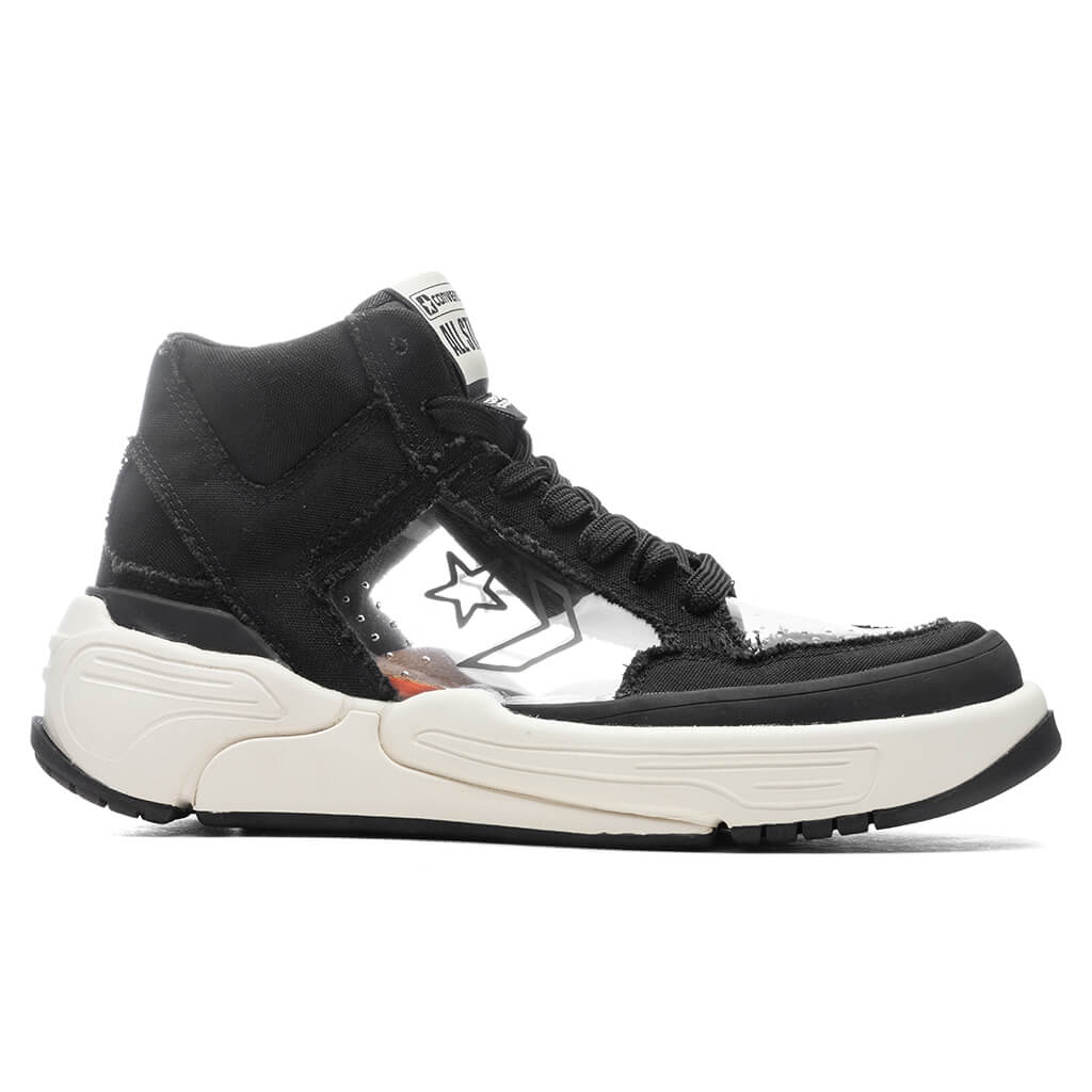 Converse x Joshua Vides Weapon CX Hi - Black/Clear/Rutabaga