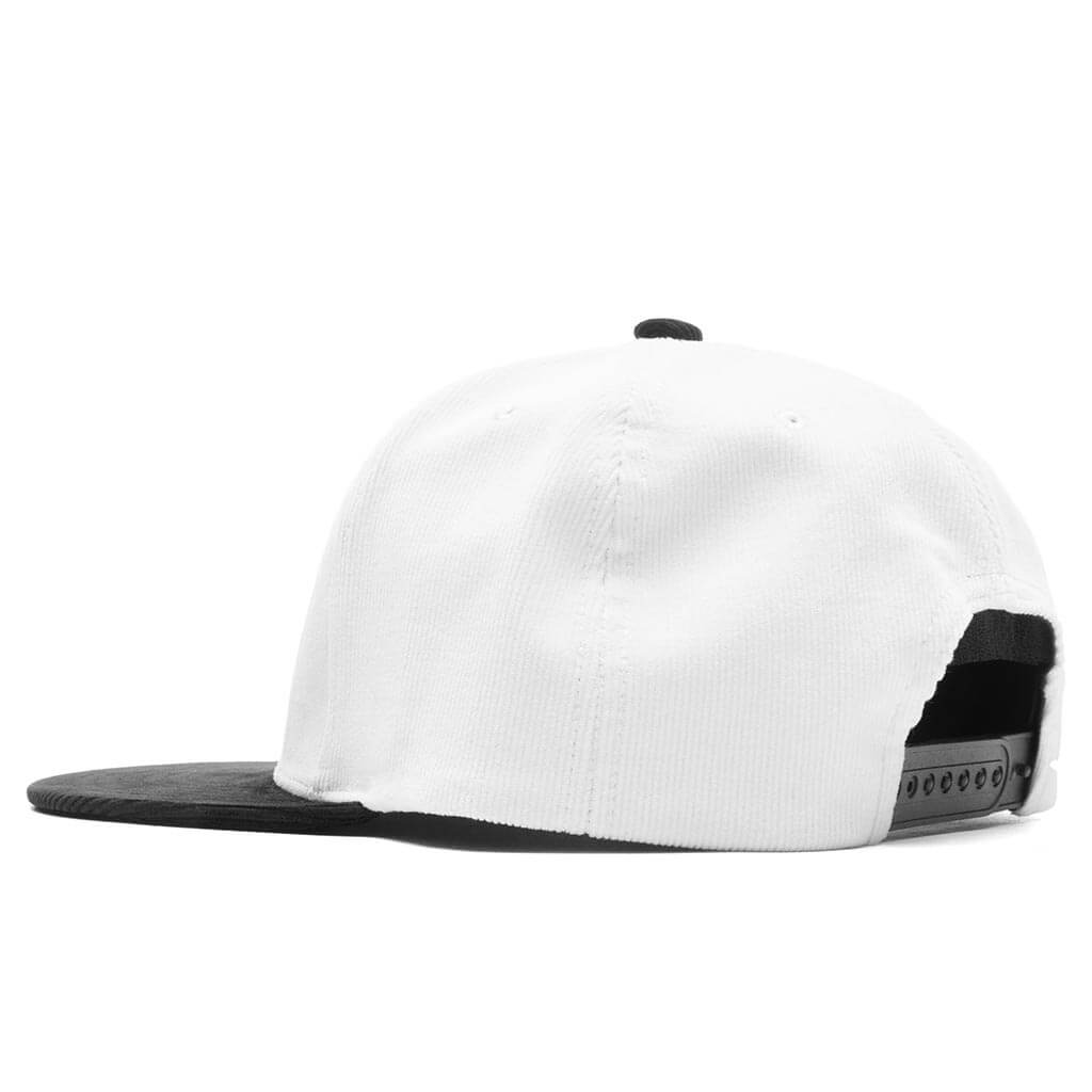 Corduroy College Snap Back Cap - White, , large image number null