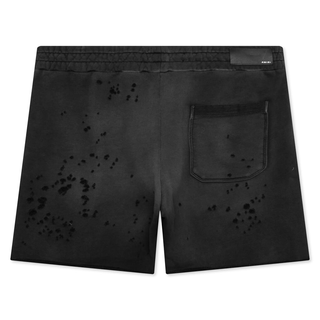 Core Logo Shotgun Sweat Shorts - Faded Black