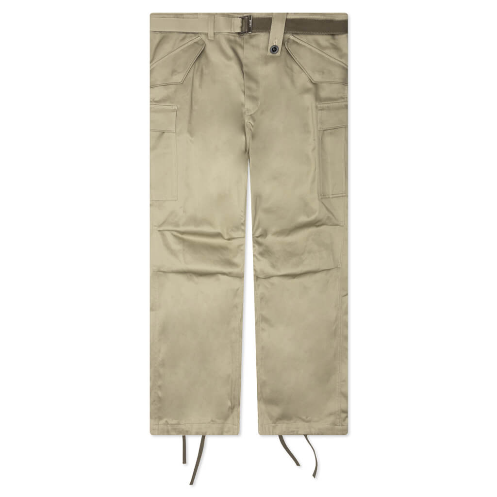 Cotton Chino Pants - Beige