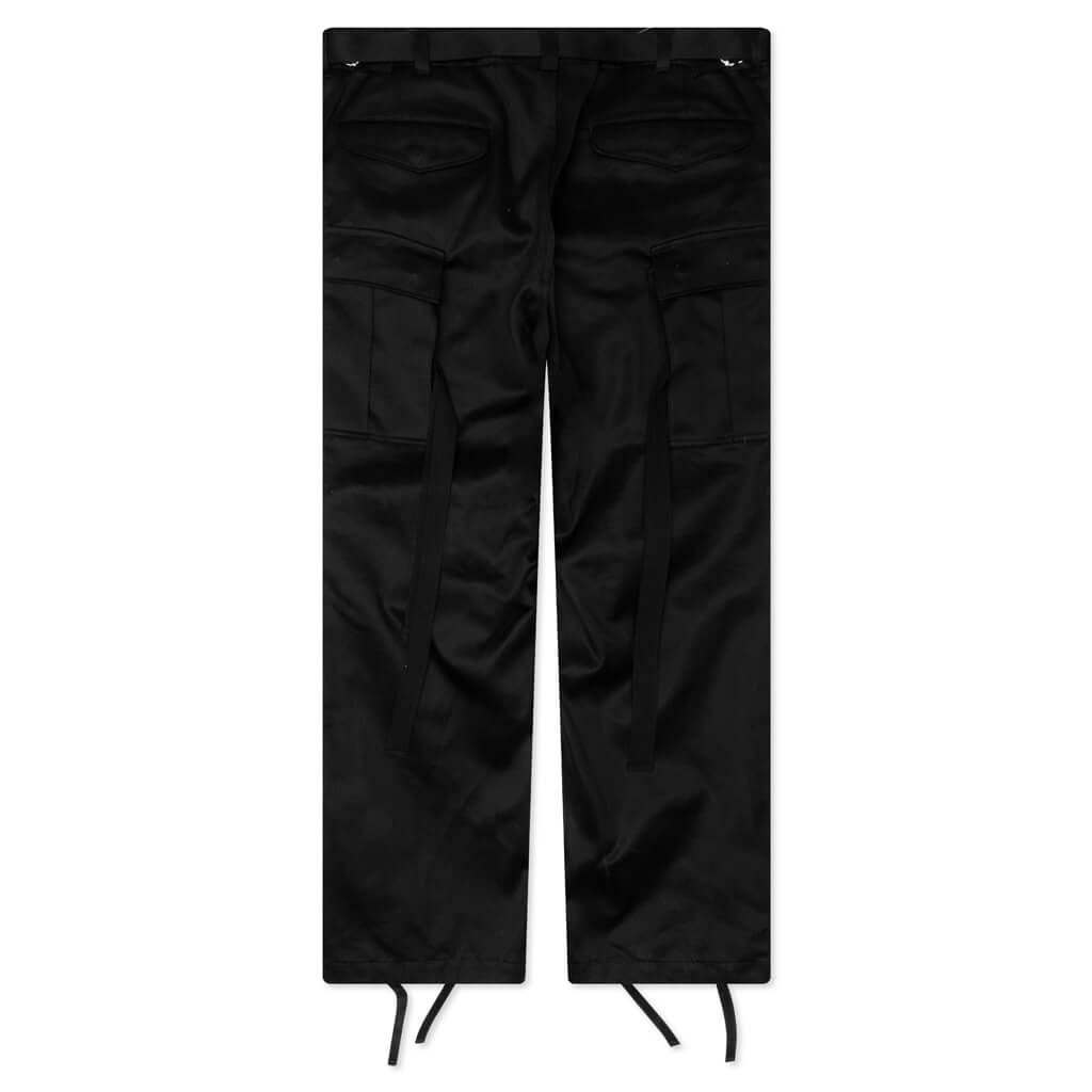 Cotton Chino Pants - Black