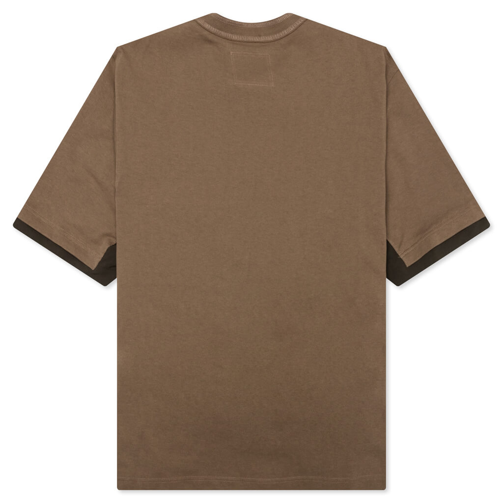 Cotton Jersey T-Shirt - Beige
