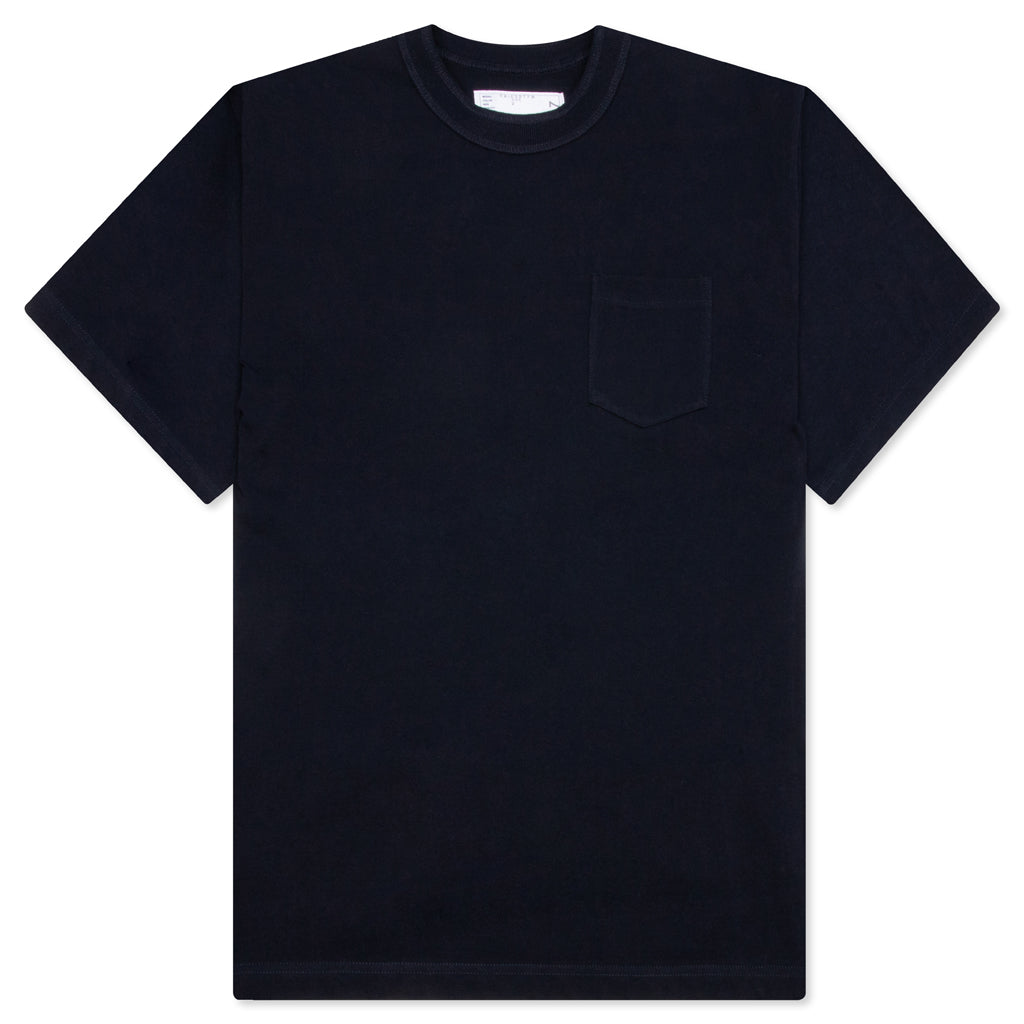 Cotton Jersey T-Shirt - Navy