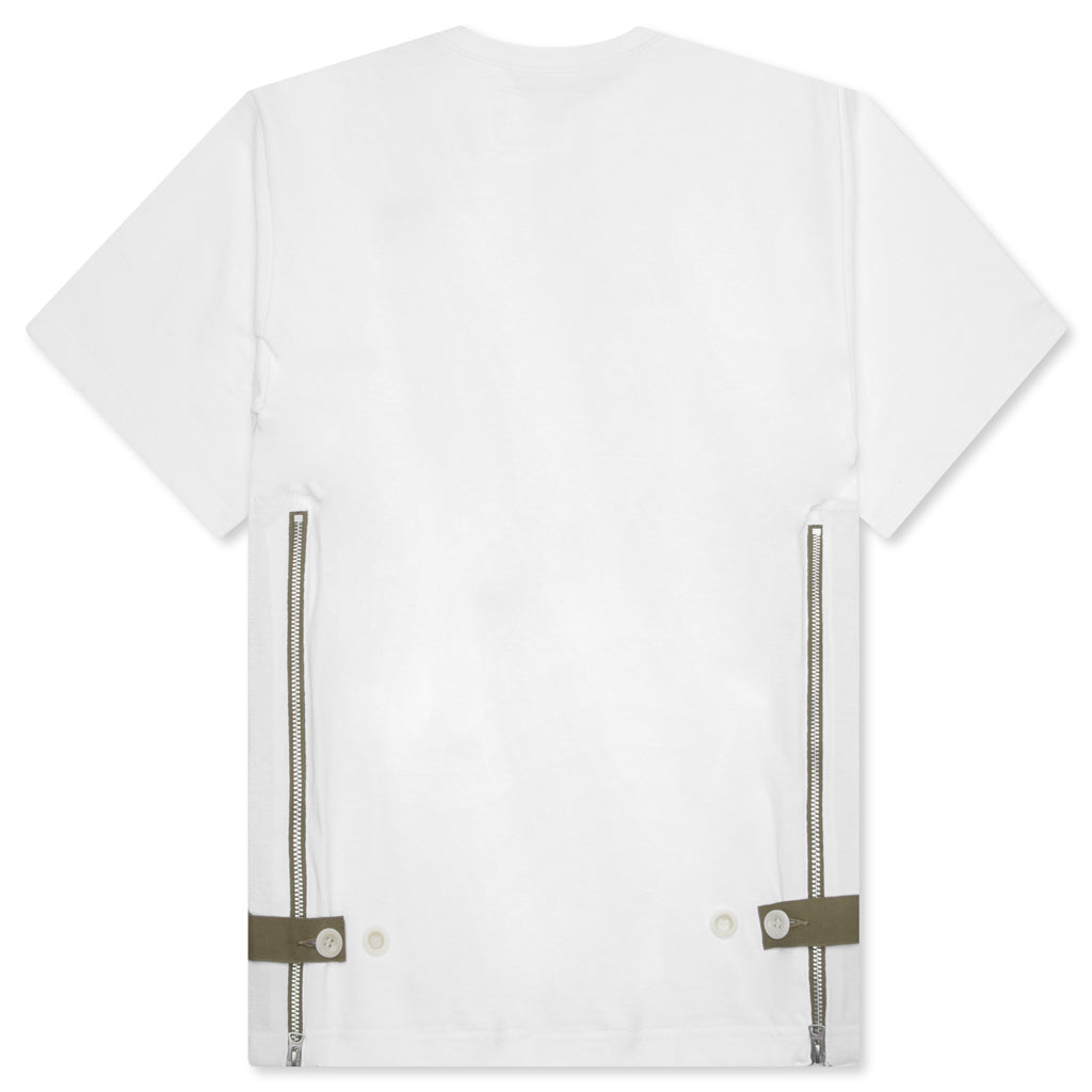 Cotton Jersey T-Shirt - White