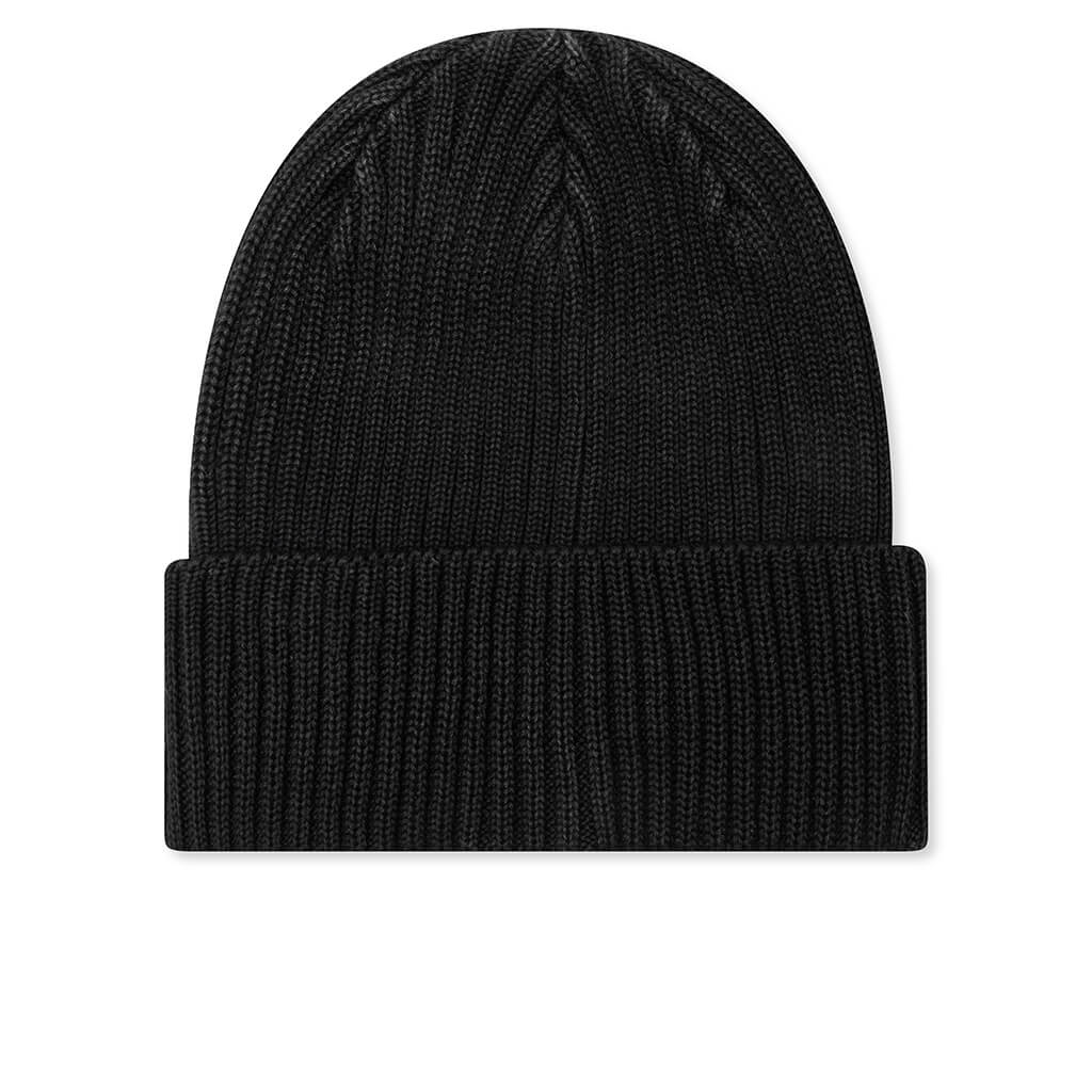 Cotton Rib Beanie - Black, , large image number null