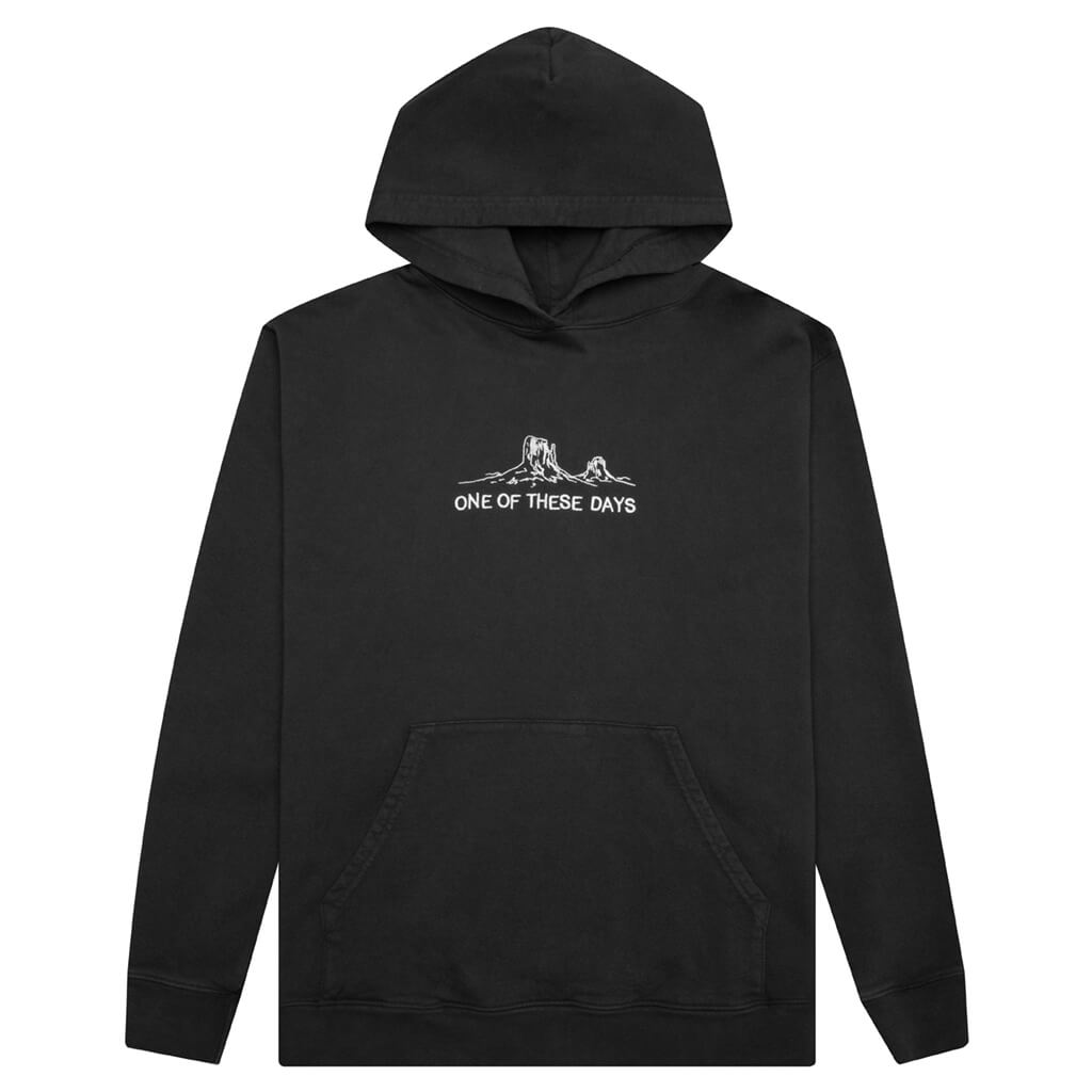 Counting Every Second Hoodie - Black