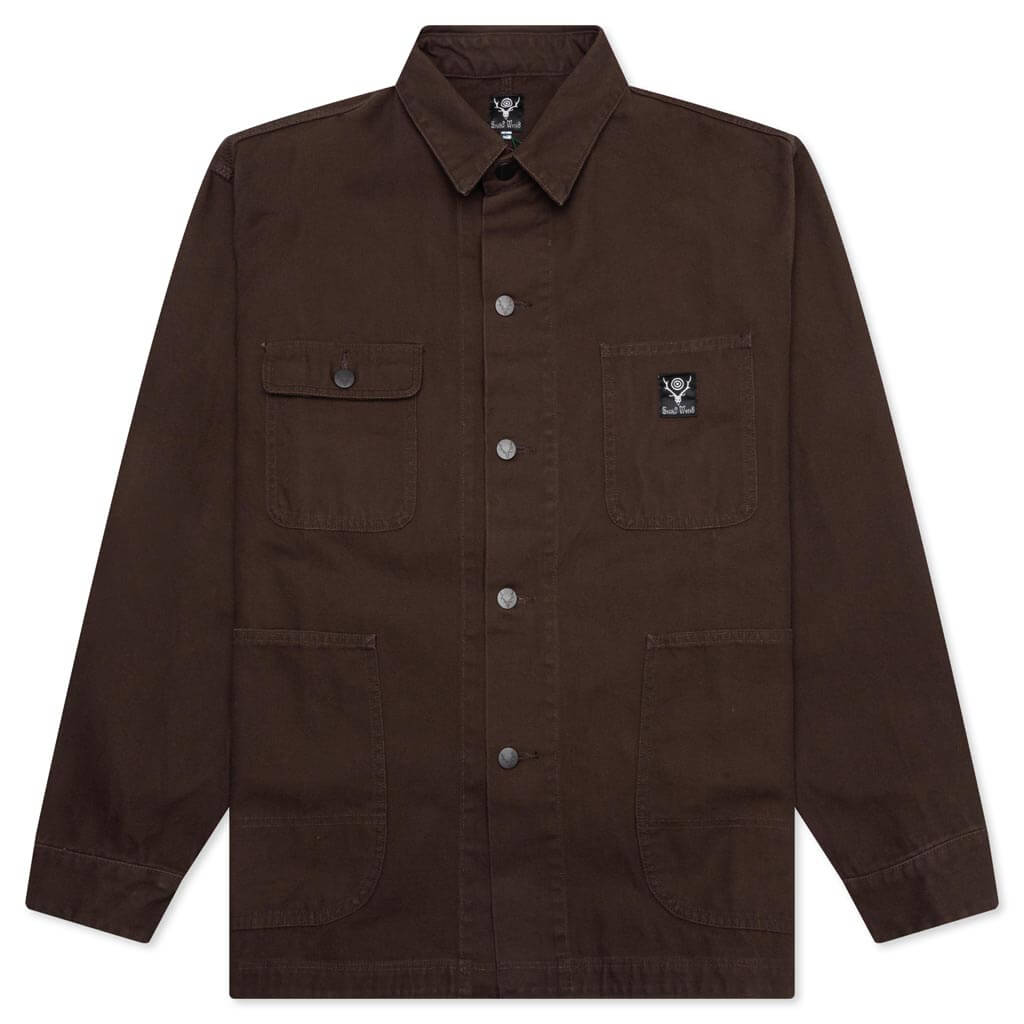 Coverall - Brown, , large image number null