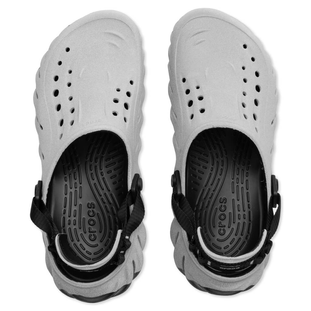 Echo Reflective Clog - Black/Reflective, , large image number null