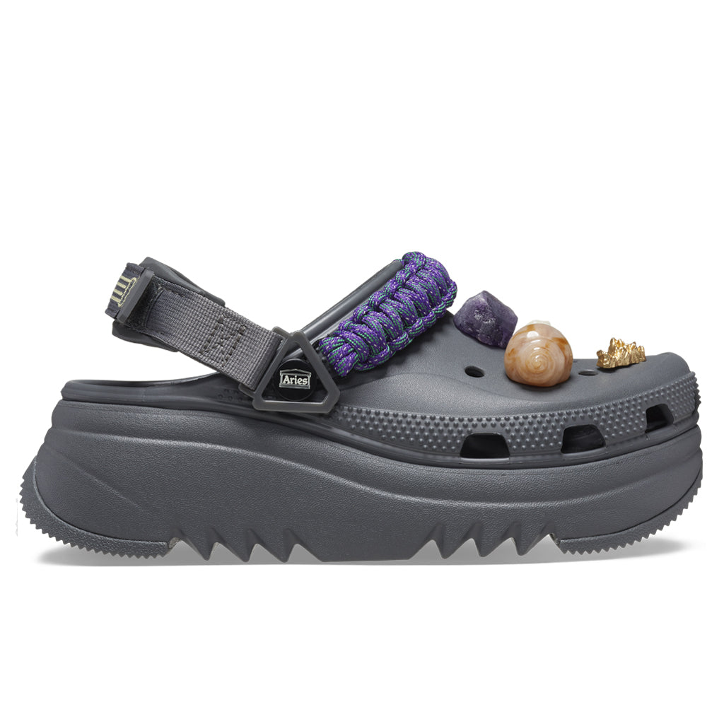 Crocs x Aries Classic Hiker Xscape Clog - Slate Grey